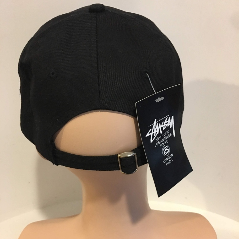 Nwt Black Stussy Unisex Cap - Picture 3 of 4